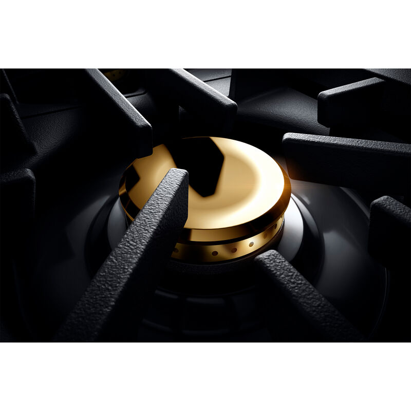 JennAir Rise Series 30 in. 4.1 cu. ft. Smart True European Convection Dual Fuel Range with 4 Sealed Burners - Stainless Steel, , hires