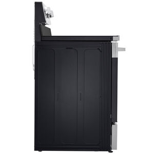 LG 30 in. 6.3 cu. ft. Smart Air-Fry True European Convection Electric Range with Radiant Burners - Stainless Steel, , hires