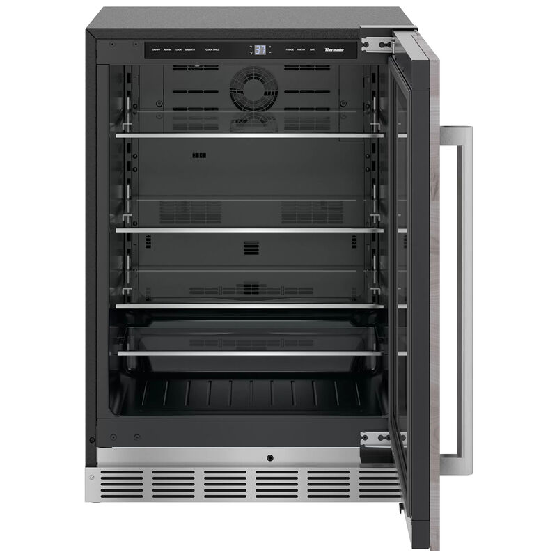 Thermador 24 in. 5.2 cu. ft. Built-In Undercounter Refrigerator - Custom Panel Ready, , hires