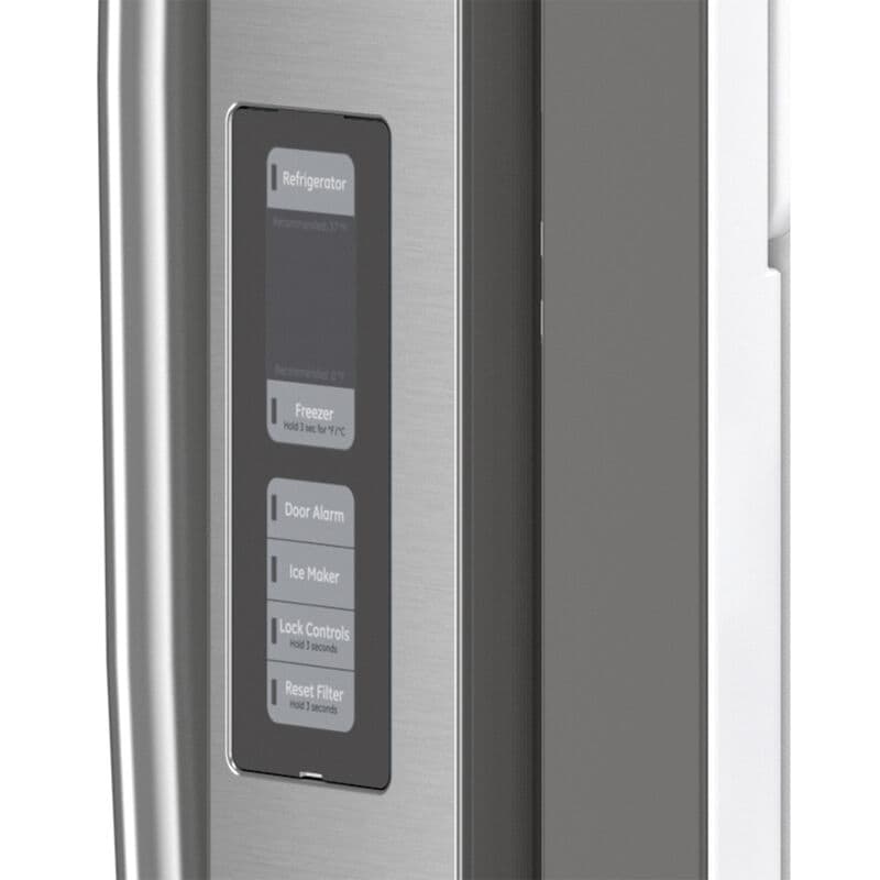 GE 36 in. 28.7 cu. ft. French Door Refrigerator with Ice Maker - Fingerprint Resistant Stainless, Fingerprint Resistant Stainless, hires