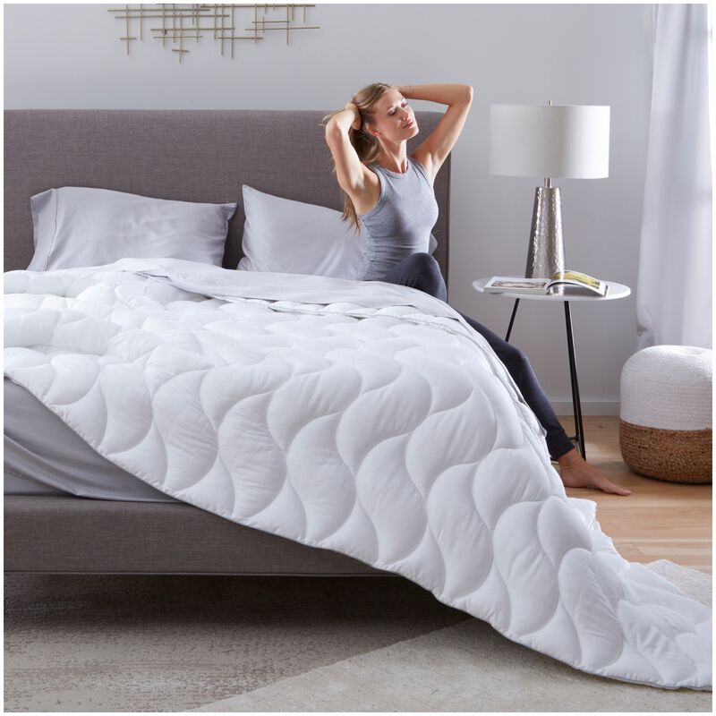 BEDGEAR Performance Light Weight King/Cal King Size Comforter - White, , hires