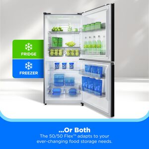 Midea 30 in. 20.0 cu. ft. Garage-Ready Automatic Smart 4-Drawers Upright Freezer with Adjustable Shelves - White, White, hires