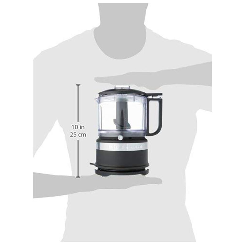 KitchenAid Cordless 5-Cup Food Chopper in White or Matte Black on