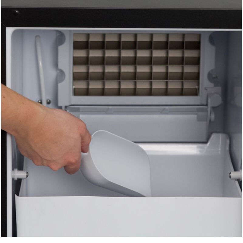 Avanti Elite Series 15 in. Built-In Undercounter Ice Maker with 25 lb. Ice Storage & Digital Control - Stainless Steel, , hires