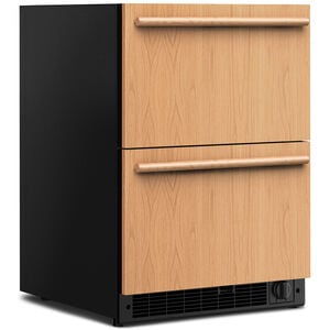 KitchenAid 24 in. 4.3 cu. ft. Double Refrigerator & Freezer Drawers - Custom Panel Ready, , hires