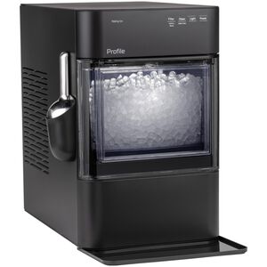 GE Profile 11 in. Smart Ice Maker with 3 lb. Ice Storage, Auto Defrost & Digital Control - Carbon Black, , hires