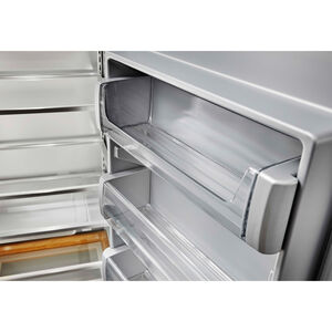 KitchenAid 48 in. 29.4 cu. ft. Built-In Counter Depth Side by Side Refrigerator with Ice & Water Dispenser - Black Stainless Steel with PrintShield Finish, Black Stainless Steel with PrintShield Finish, hires