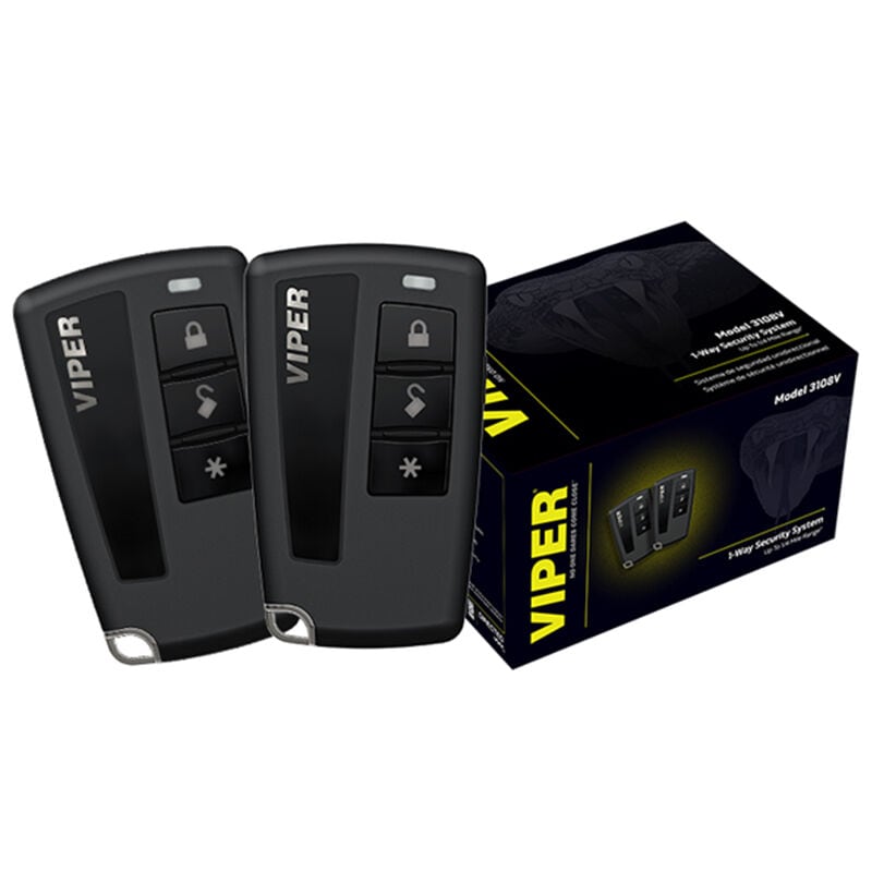 Viper 1-Way Security System w PC Richard Installation, , hires