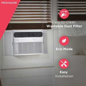 Frigidaire 8,000 BTU Heat/Cool Window Air Conditioner with 3 Fan Speeds, Sleep Mode & Remote Control - White, , hires