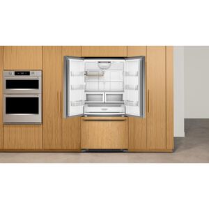KitchenAid 36 in. 21.9 cu. ft. Counter Depth French Door Refrigerator with Internal Water Dispenser - Custom Panel Ready, Custom Panel Required, hires