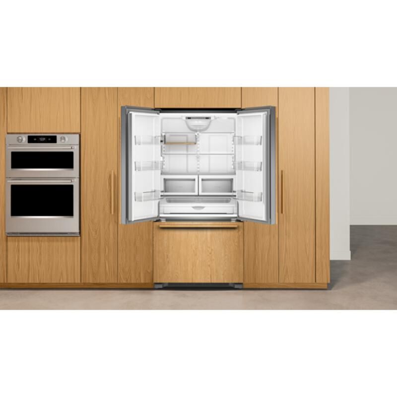 KitchenAid 36 in. 21.9 cu. ft. Counter Depth French Door Refrigerator with Internal Water Dispenser - Custom Panel Ready, Custom Panel Required, hires