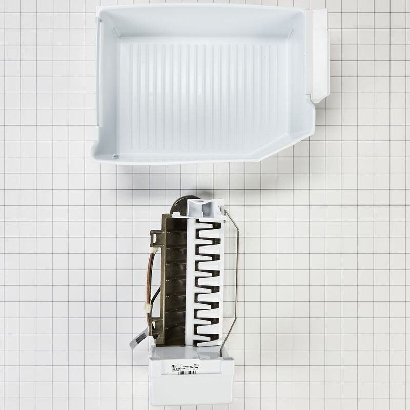 Whirlpool 6" Ice Maker for Top Mount Refrigerators - White, , hires