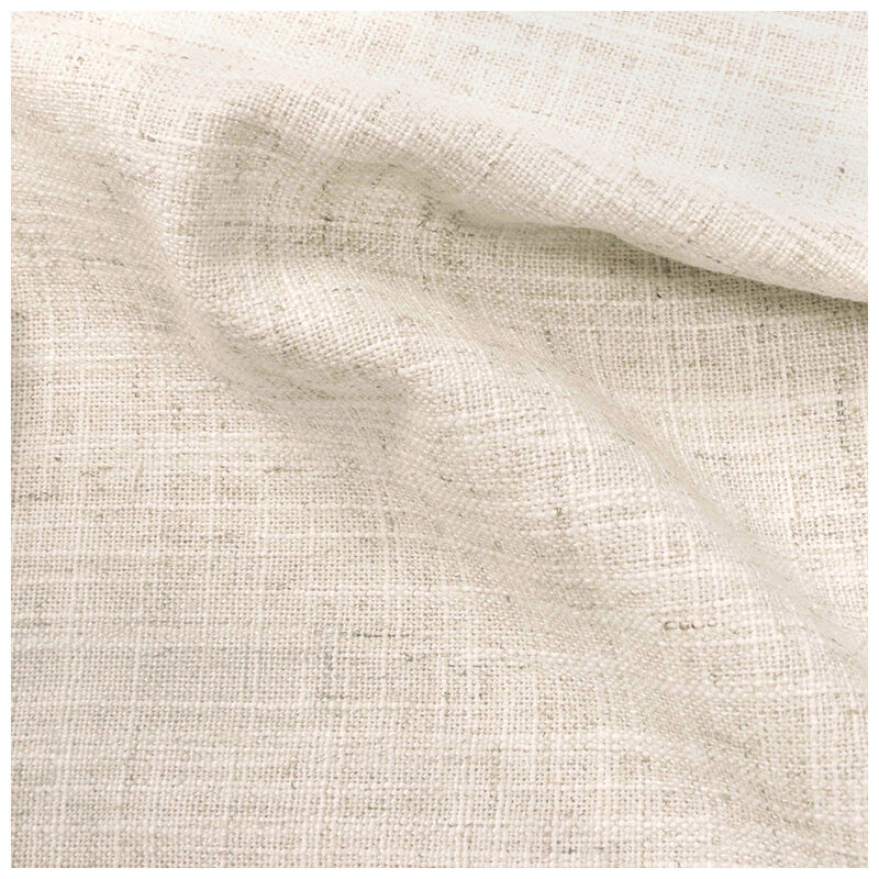 Skyline King Nail Button Bed in Linen - Talc, Cream, hires