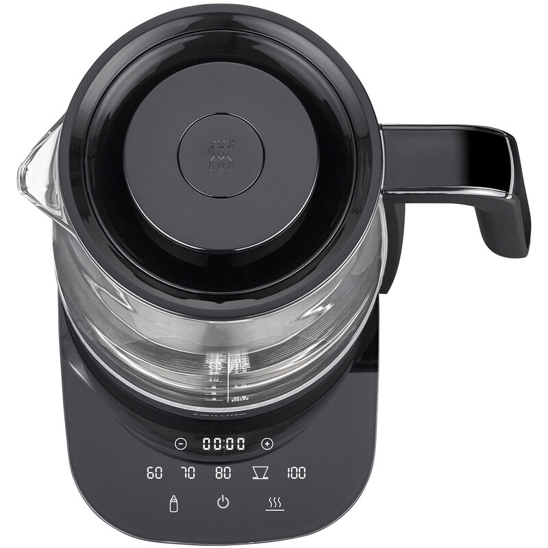 Zwilling Enfinigy 1.7-Liter Glass Electric Kettle - Black, , hires
