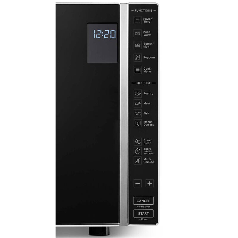 Whirlpool 21 in. 1.1 cu. ft. 900W Countertop Microwave - Silver, Silver, hires