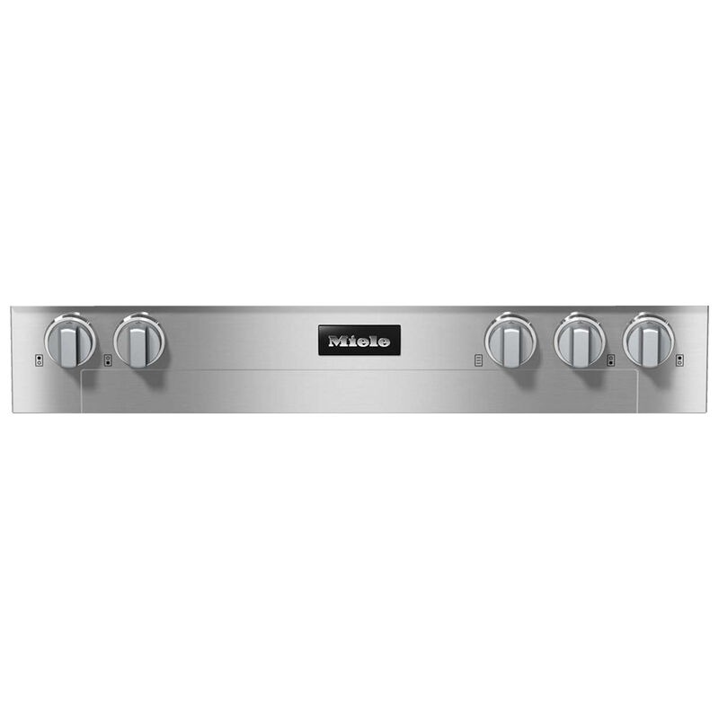 Miele 36 in. 4-Burner Natural Gas Rangetop with Grill, Simmer Burner & Power Burner - Stainless Steel, , hires