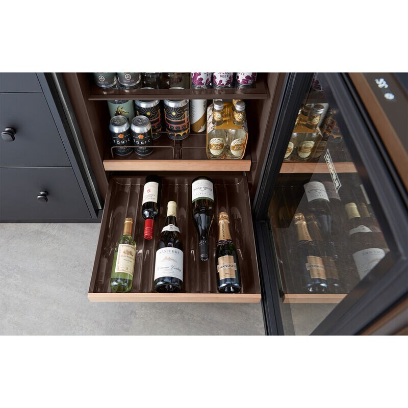 Sub-Zero Designer Series 24 in. 5.5 cu. ft. Built-In Undercounter Beverage Center with Adjustable Shelves & Digital Control Right Hinged - Custom Panel Ready, , hires
