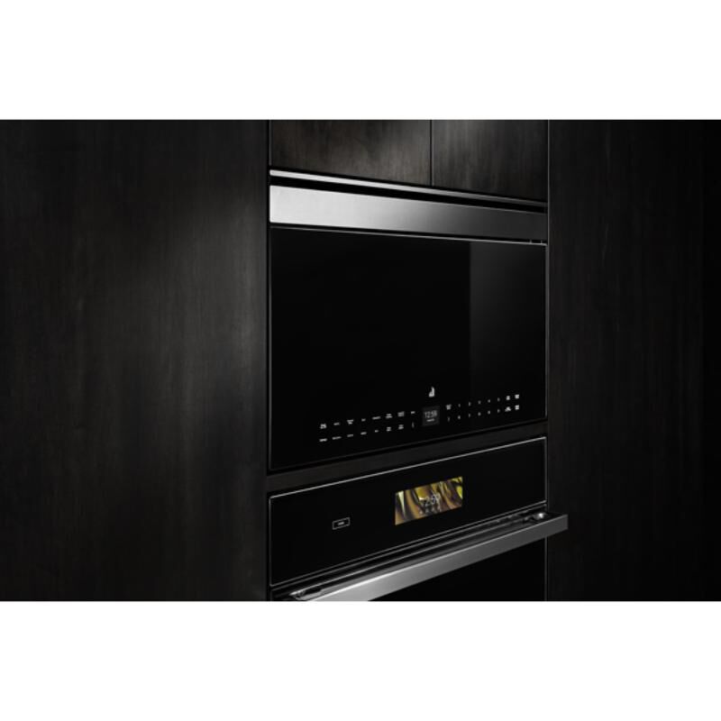 JennAir Noir 30 in. 1.1 cu. ft. 950W Smart Built-In Microwave with Convection & Sensor Cooking - Stainless Steel, , hires