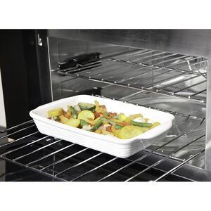 Viking 5 Series 30 in. 1.6 cu. ft. Speed Electric Single Wall Oven with Standard Convection & Sensor Cooking - Stainless Steel, , hires