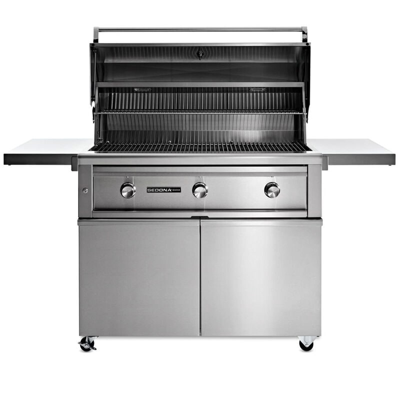 Sedona by Lynx 42 in. 3-Burner LP Gas Grill with Electronic Ignition System & Sear Burner - Stainless Steel, , hires