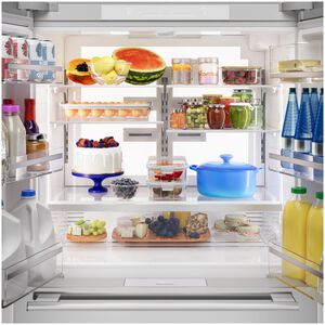Thermador 36 in. 20.4 cu. ft. Smart Counter Depth 4-Door French Door Refrigerator with Internal Water Dispenser - Stainless Steel, , hires