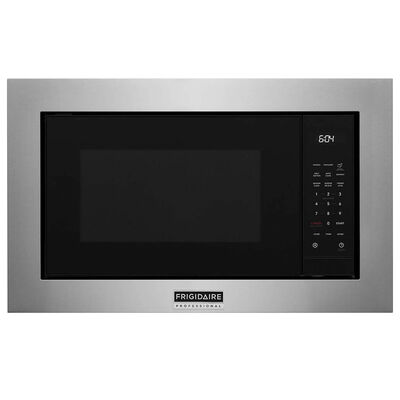 Frigidaire Professional 24 in. 2.2 cu. ft. Built-In Microwave with Sensor Cooking - Stainless Steel | PMBS3080BF