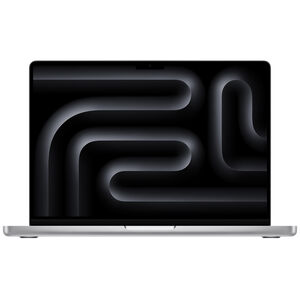 Apple MacBook Pro (2023) 14 in. Notebook with Apple Intelligence, Apple M3 8-Core CPU, 10-Core GPU, 8 GB RAM, 512 GB SSD, up to 22 Hrs. of Battery Life & Mac OS - Silver, , hires
