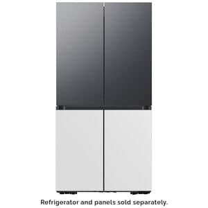 Samsung BESPOKE 4-Door Flex Bottom Panel for Refrigerators - White Glass, , hires