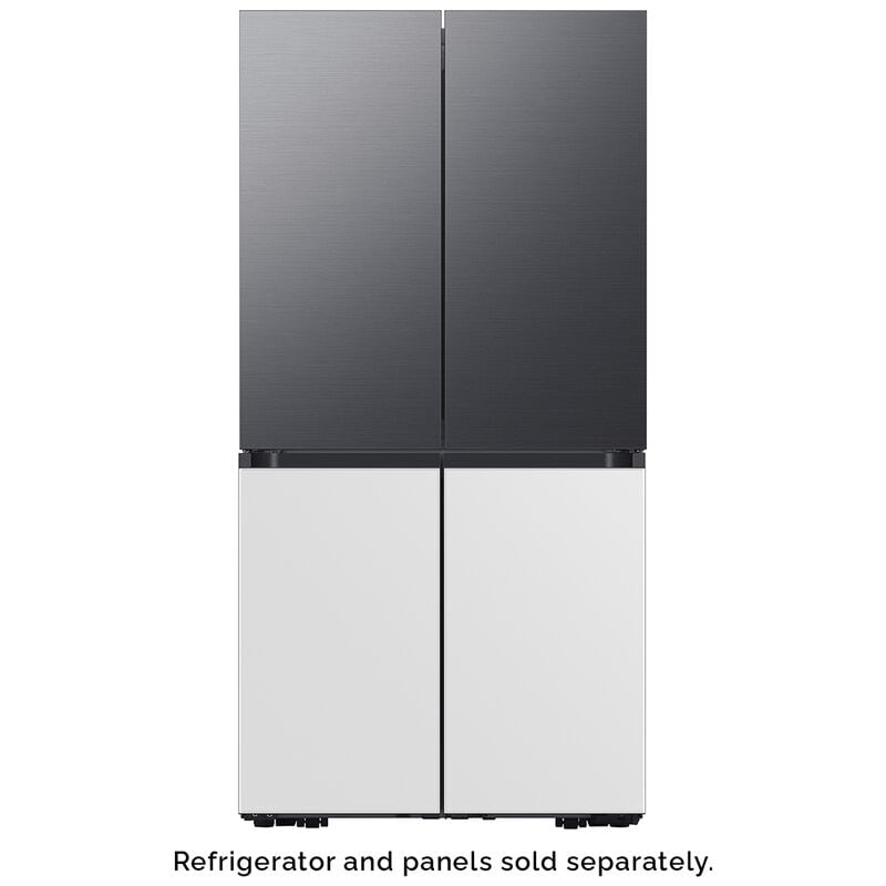 Samsung BESPOKE 4-Door Flex Bottom Panel for Refrigerators - White Glass, , hires