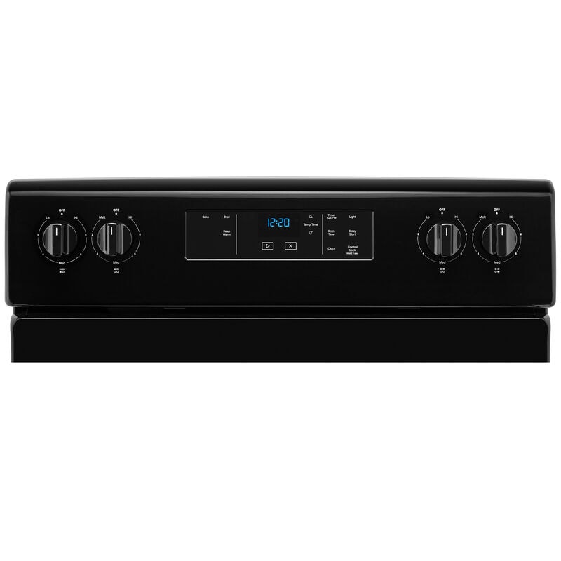 Whirlpool 30 in. 4.8 cu. ft. Electric Range with Coil Burners - Black, Black, hires