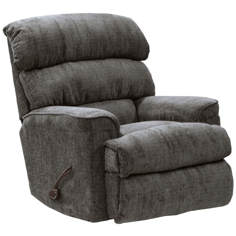 Catnapper Pearson Manual Rocker Recliner - Charcoal, Charcoal, hires