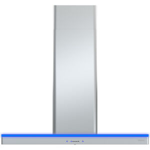 Zephyr 30 in. Chimney Style Range Hood with 5 Speed Settings, 600 CFM & 2 LED Lights - Stainless Steel, , hires
