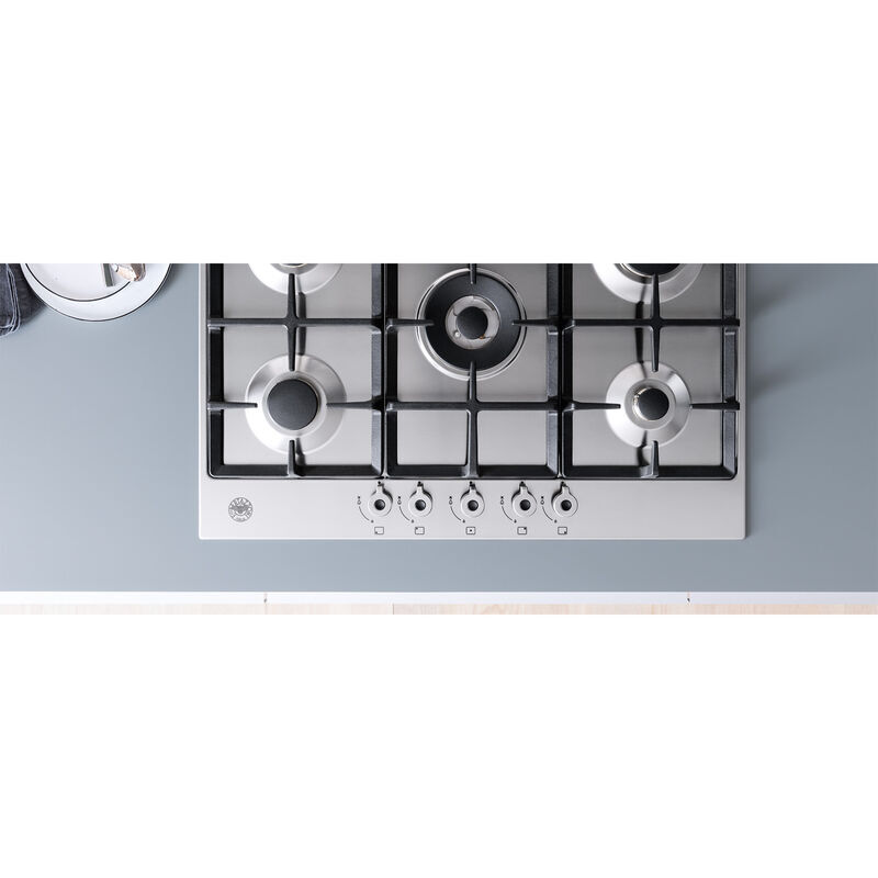 Bertazzoni Professional Series 36 in. Gas Cooktop with 5 Sealed Burners - Stainless Steel, , hires
