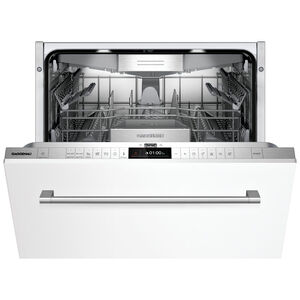 Gaggenau 200 Series 24 in. Smart Built-In Dishwasher with Top Control, 42 dBA Sound Level, 13 Place Settings & 6 Wash Cycles - Custom Panel Ready, , hires