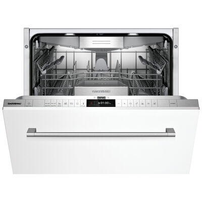 Gaggenau 200 Series 24 in. Top Control Smart Dishwasher with 42 dBa Sound Level & 3rd-Rack - Custom Panel Ready | DF211701