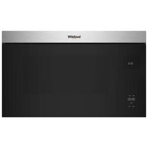 Whirlpool 30 in. 1.1 cu. ft. Over-the-Range Microwave with 10 Power Levels, 300 CFM & Sensor Cooking Controls - Fingerprint Resistant Stainless Steel, Fingerprint Resistant Stainless, hires
