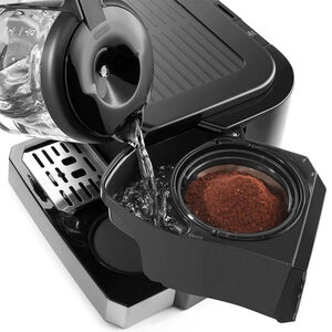 De'Longhi All-in-One Coffee & Espresso Maker, Cappuccino, Latte Machine + Advanced Milk Frother, , hires