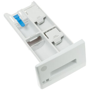 GE 24 in. 2.4 cu. ft. Front Load Washer with Sanitize & Steam Cycles - White, , hires