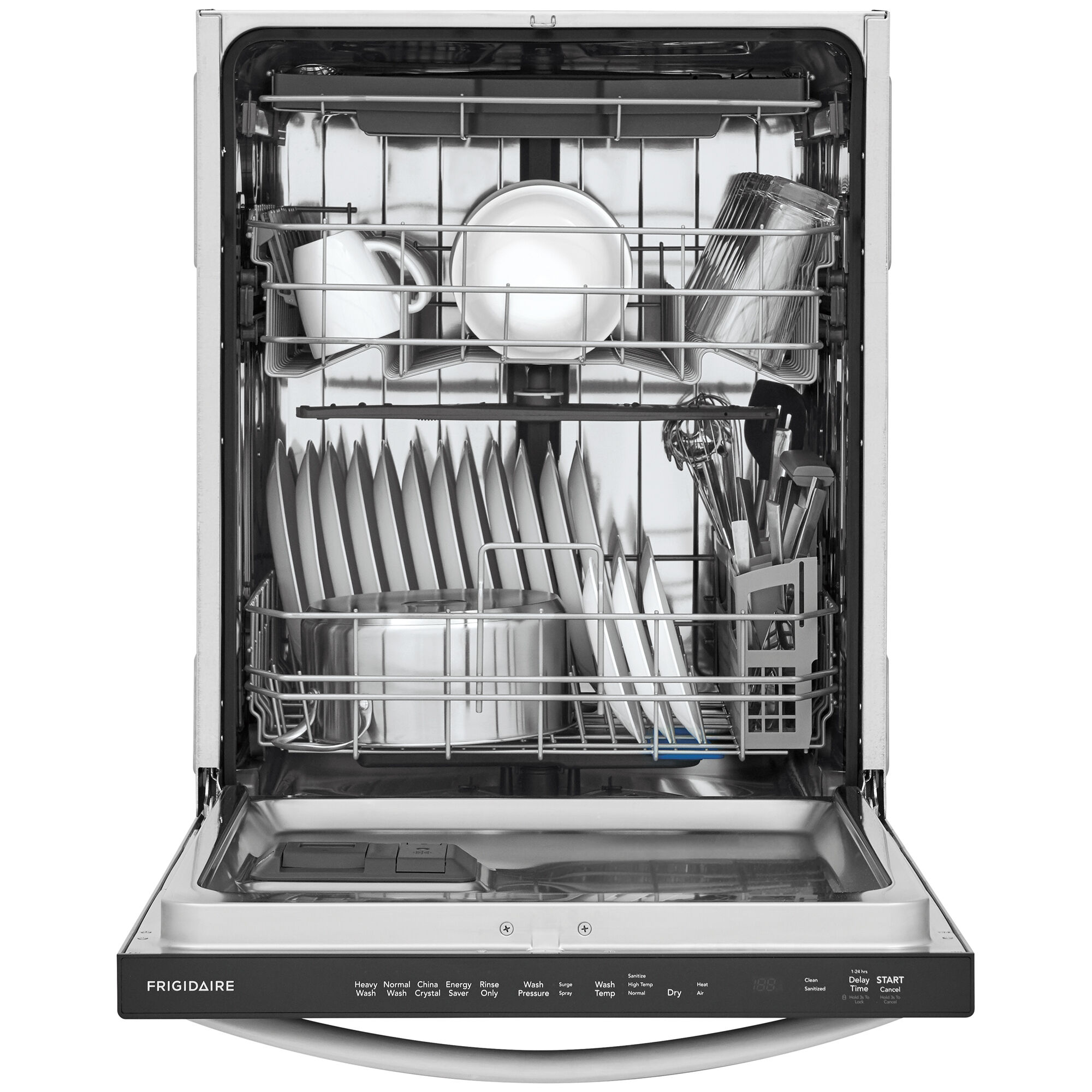 Frigidaire dishwasher shop wash cycle time