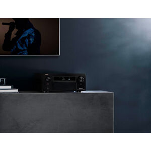 Denon 13.2 Ch. 150W 8K AV Receiver with Built-In HEOS - Black, , hires