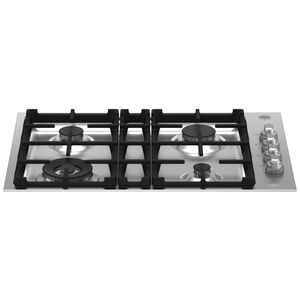 Bertazzoni Master Series 30 in. Natural Gas Cooktop with 4 Sealed Burners - Stainless Steel, , hires