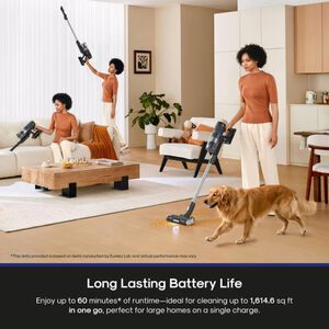 Eureka ReactiSense Cordless Pet 2-in-1 Handheld/Stick Vacuum with HEPA Filter & 2 Additional Tools, , hires