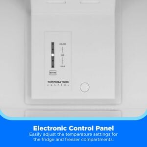 Midea 22 in. 10.1 cu. ft. Counter Depth Garage-Ready Top Freezer Refrigerator - Stainless Steel, , hires