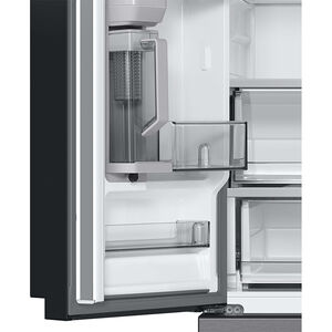 Samsung Bespoke 36 in. 30.1 cu. ft. Smart French Door Refrigerator with AutoFill Water Pitcher - Stainless Steel, Stainless Steel, hires