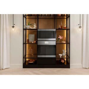 Cafe Minimal Series 30 in. 5 cu. ft. Smart Electric Single Wall Oven with True European Convection - Platinum Glass, Platinum Glass, hires