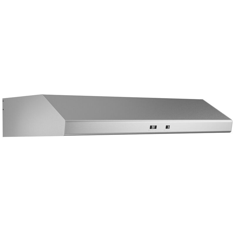 Zephyr Cyclone Series 36 in. Standard Style Range Hood with 3 Speed Settings, 600 CFM, Ducted Venting & 2 LED Lights - Stainless Steel, Stainless Steel, hires