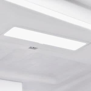 Midea 28 in. 14.2 cu. ft. Counter Depth Garage-Ready Top Freezer Refrigerator - Stainless Steel, Stainless Steel, hires