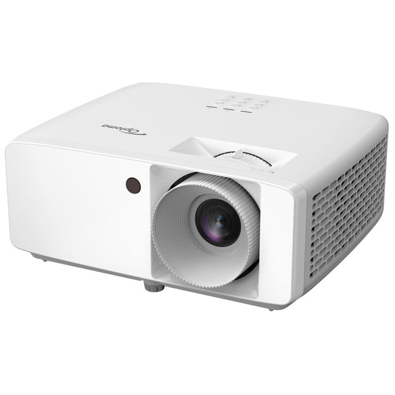Optoma Ultra-Compact High Brightness Full HD Laser Home Projector - White, , hires