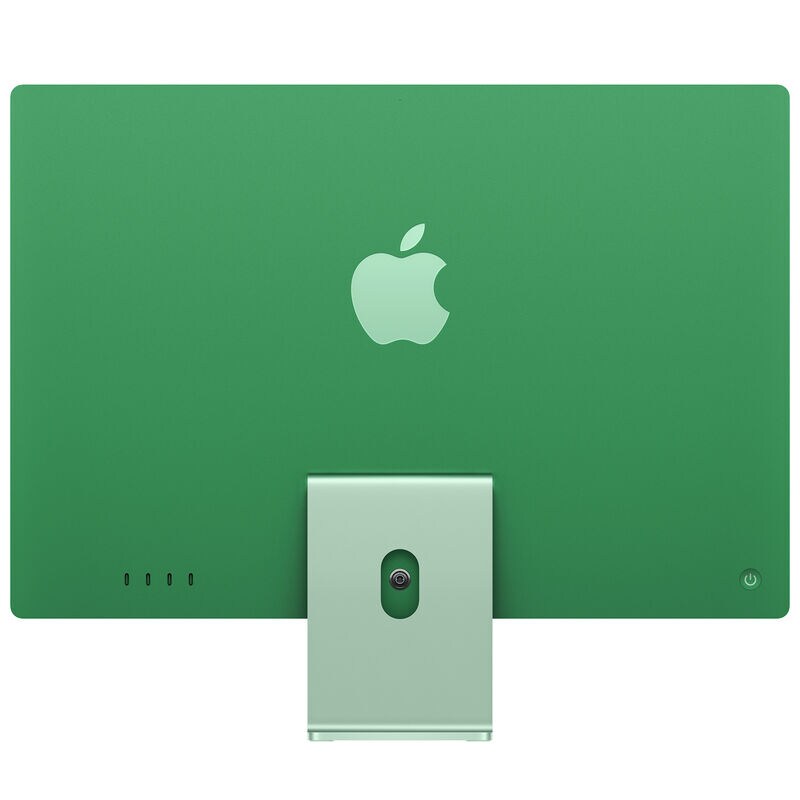 Apple iMac with 24-inch 4.5K Retina Display, M4 10-Core Chip, 16GB RAM, 512GB Storage, 10-Core GPU, 4 USB Ports, Green, , hires