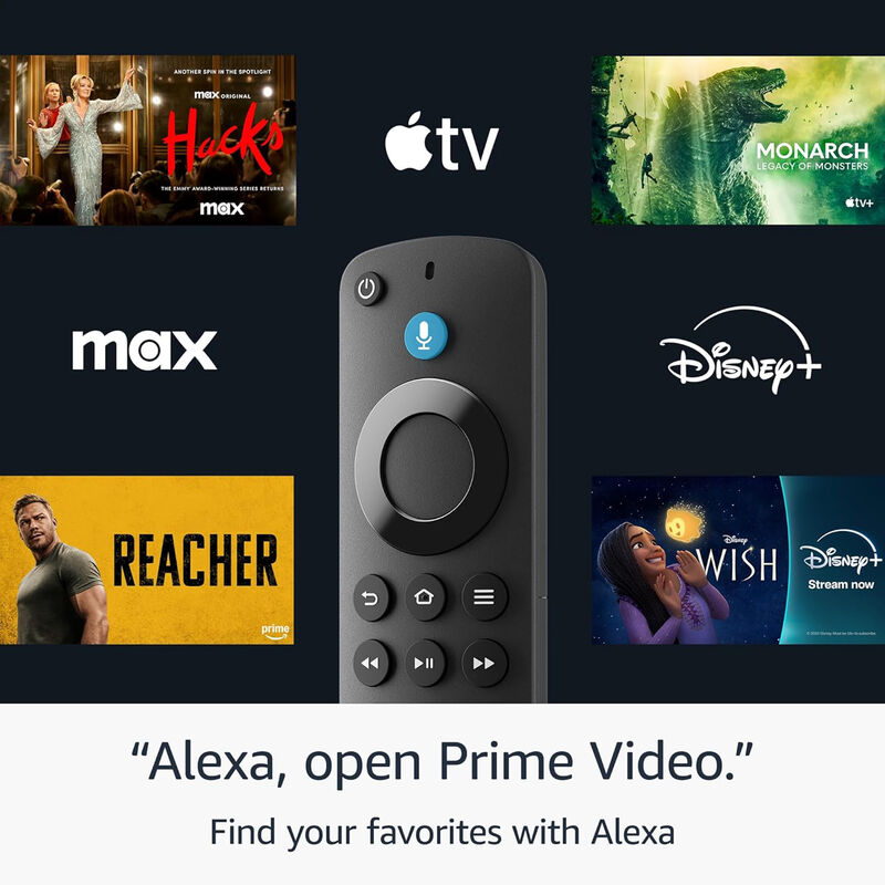Amazon - Fire TV Stick HD, free and live TV, Alexa Voice Remote, smart home controls, HD streaming - Black, , hires